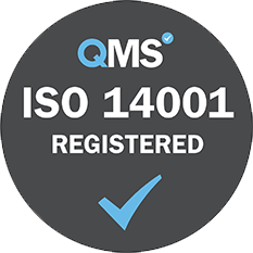 ISO 14001 Registered - Grey small